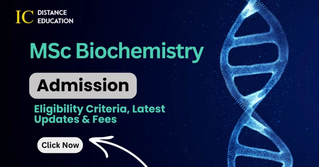 MSc Biochemistry Admission