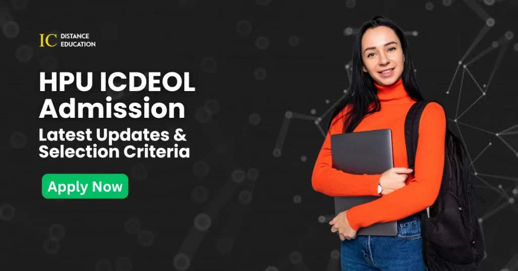 HPU ICDEOL Admission