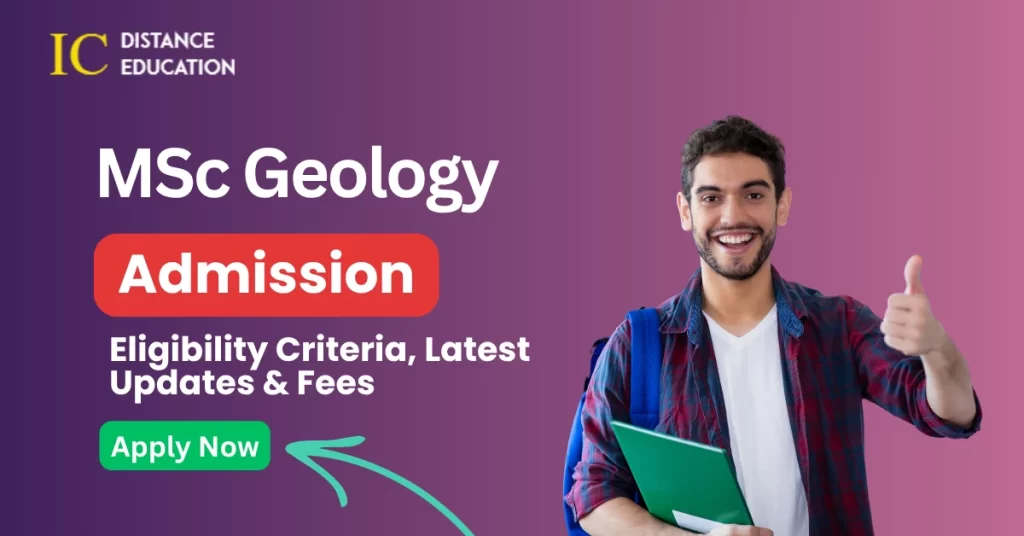 MSc Geology Admission