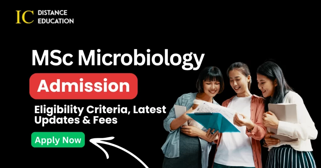 MSc Microbiology Admission
