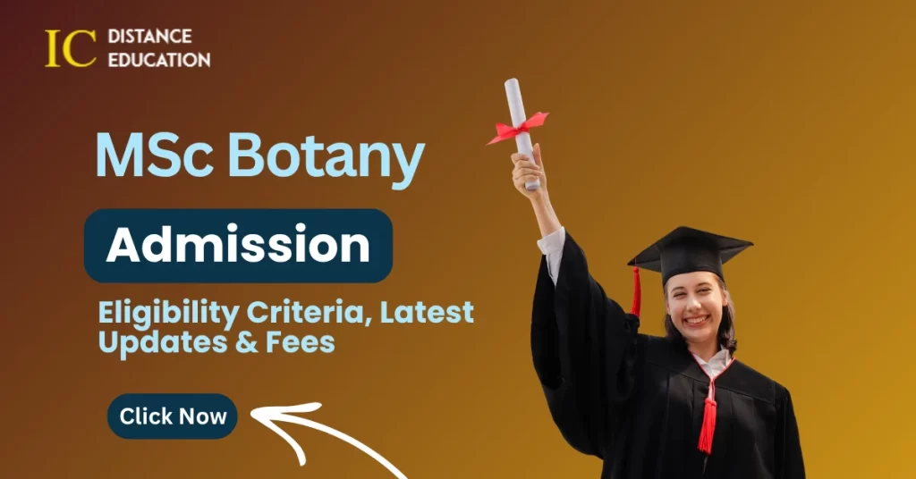 MSc Botany Admission