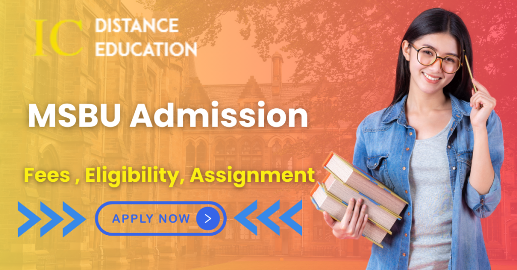 MSBU Admission