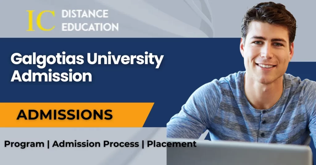 Galgotias University Admission